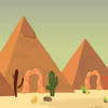 Desert pyramids alien escape